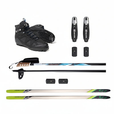 Adult NNN Cross Country Ski Package, 197Cm (For Skiers 151-180 Lbs.)