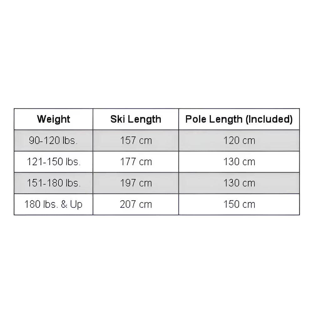Adult NNN Cross Country Ski Package, 197Cm (For Skiers 151-180 Lbs.)