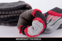 High Performance Wool Ski Socks - Thermal Warm Merino Wool OTC Sock, Men Women