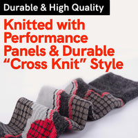 High Performance Wool Ski Socks - Thermal Warm Merino Wool OTC Sock, Men Women