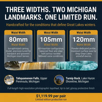 Alpine Skis Designed for Michigan Winter Conditions, Limited Edition Graphics, Multiple Model Configurations — Results & Stats