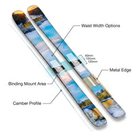 Alpine Skis Designed for Michigan Winter Conditions, Limited Edition Graphics, Multiple Model Configurations — How It Works