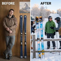 Limited Edition Skis — Before & After